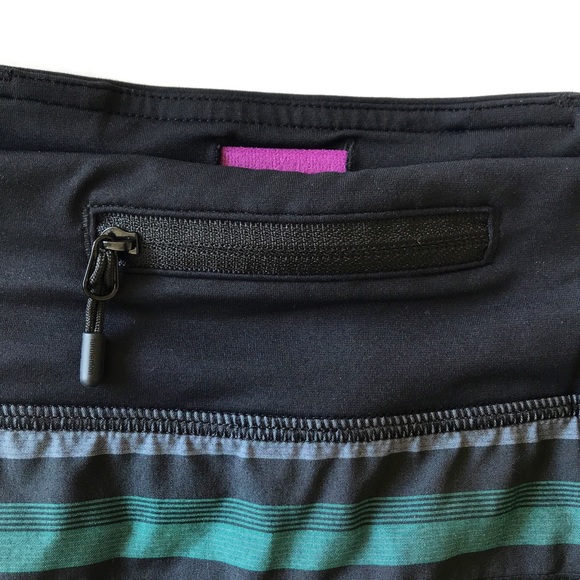 SOLD Lululemon RARE Poncho Stripe Speed Shorts 8 - Picture 4 of 8